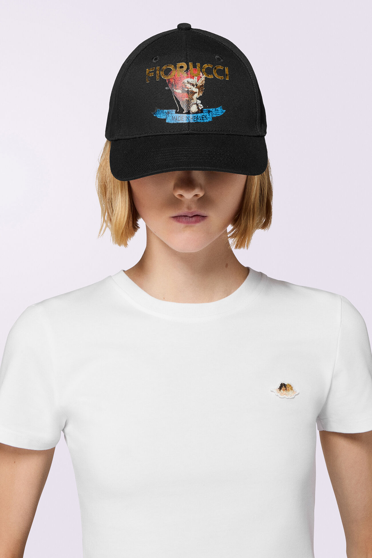 Rock Cupid Logo Cap Black